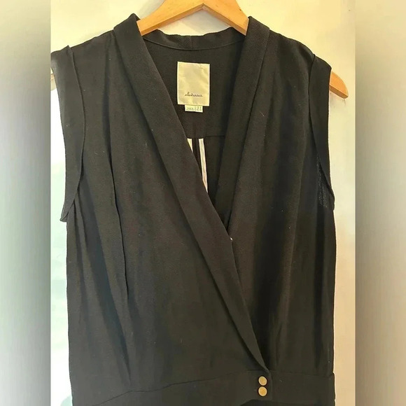 Elevenses black sleeveless jumpsuit size 4 - Picture 1 of 8